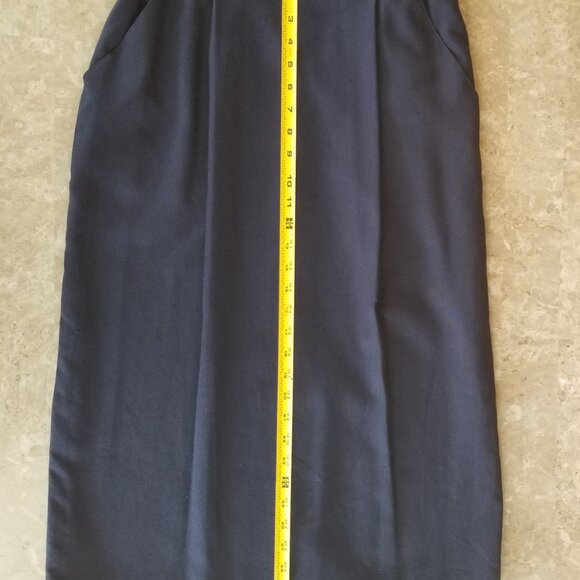NEW Santa Fe by Jim Tremblay Navy Dress, Size 10 Made in USA - Picture 10 of 11